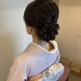 【撮影 兼 観光】宿泊先ホテルで訪問着着付け