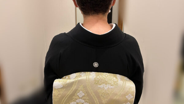 【結婚式参列】宿泊先で黒留袖着付け