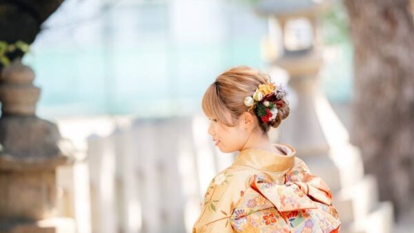 【髪飾り作成】お着物に合わせて髪飾りをオーダーメイド