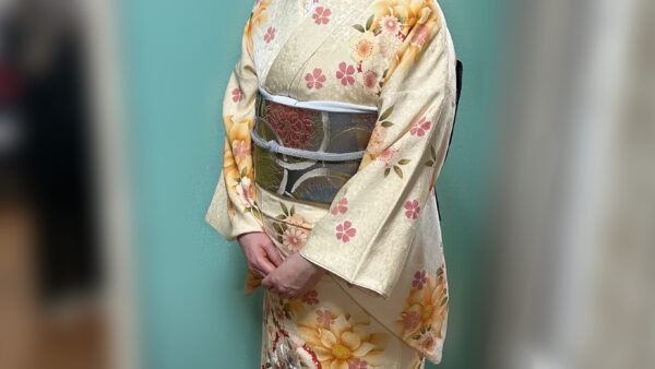 高槻市の出張着付け｜訪問着着付けヘアセット（大阪府高槻市・ご自宅）｜出張着付けリーブル