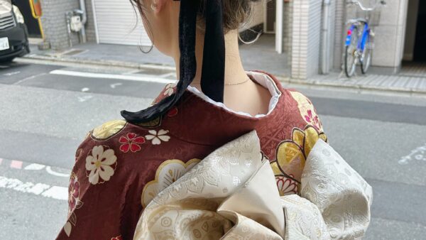 結婚式参列振袖着付け｜ヘアメイク＆着付け‐LalA‐京都四条烏丸